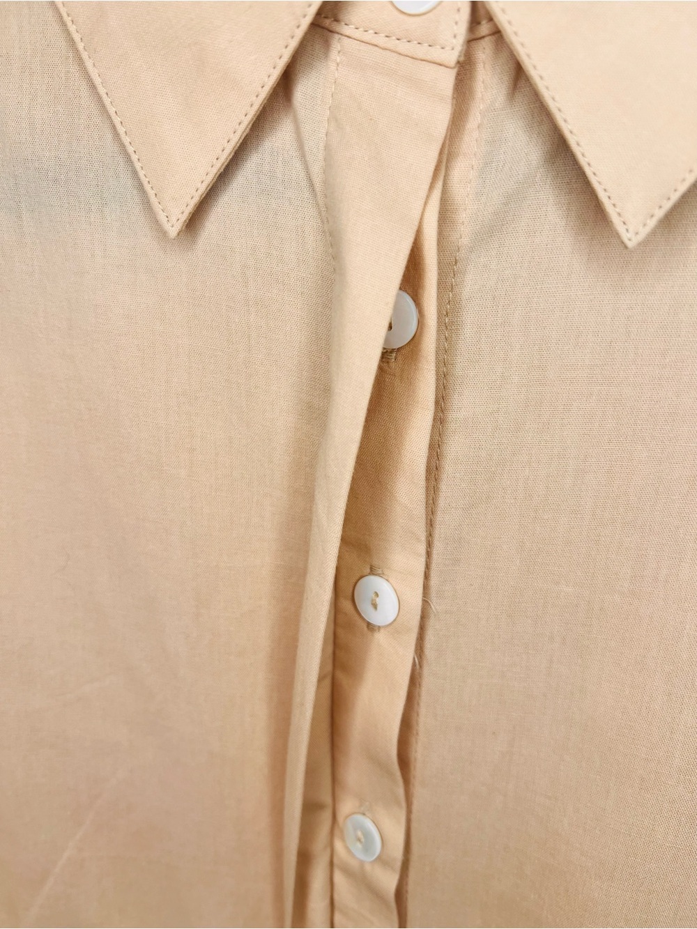 Tuckernuck Pomander Place Beige Tiered Collar Maxi Dress - Picture 4 of 6